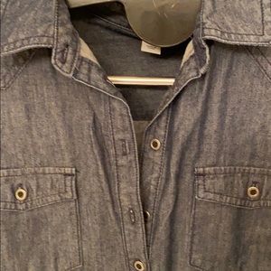 NWOT Lightweight Chambray Dress